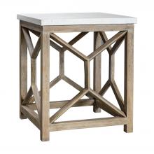  25886 - Uttermost Catali Stone End Table